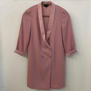 Pink dress blazer